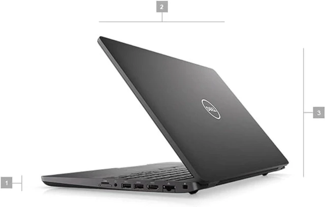 Alt view image 5 of 5 - Dell Latitude 5500 Laptop | 15.6" 1920x1080 FHD | Core i5-8265U - 256GB SSD Hard Drive - 16GB RAM | 4 cores @ 3.9 GHz Win 10 Pro - Black