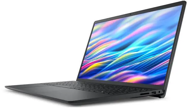 Alt view image 3 of 7 - Dell 15 Laptop DC15250-15.6-inch FHD 120Hz Display, 13th Gen Intel Core i5-1334U, 8GB DDR4 RAM, 512GB SSD, Intel UHD Graphics, Windows 11 Home - Carbon Black