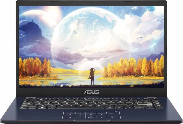 Main image of ASUS Vivobook Go 14 - 14 inch FHD (1920x1080) Laptop, Intel Celeron N4500 Processor, 4GB Memory 128GB eMMC, Windows 11 - Star Black (E410KA-CL4128)