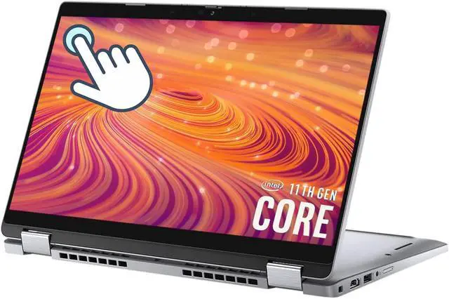 Alt view image 2 of 7 - Dell Latitude 5320 13.3 inch (1920 x 1080) FHD Touchscreen Laptop | Intel Core i5-1145G7 - 11th gen | 16GB RAM | 256GB SSD | Windows 10 Pro - Silver