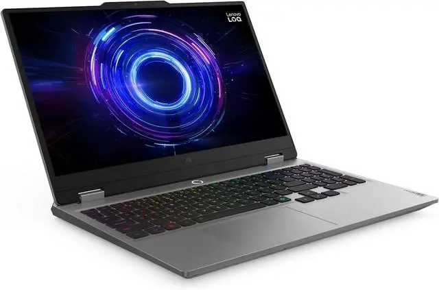 Alt view image 2 of 7 - Lenovo LOQ Gaming Laptop - 15.6 inch FHD (1920x1080) 144Hz IPS Display, Intel Core i5-13450HX, NVIDIA GeForce RTX 5050 8GB, 24GB RAM, 1TB SSD, Windows 11, Luna Grey - (83JE000WUS)