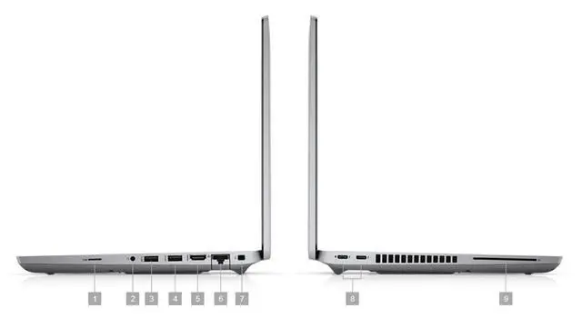 Alt view image 3 of 4 - Dell Latitude 5421 - 14 inch FHD (1920 x 1080) Non-touchscreen Laptop, Intel Core i7-11850H, 16 GB RAM, 256 GB SSD, Intel Integrated Graphics, Backlit Keyboard, Windows 11 Pro