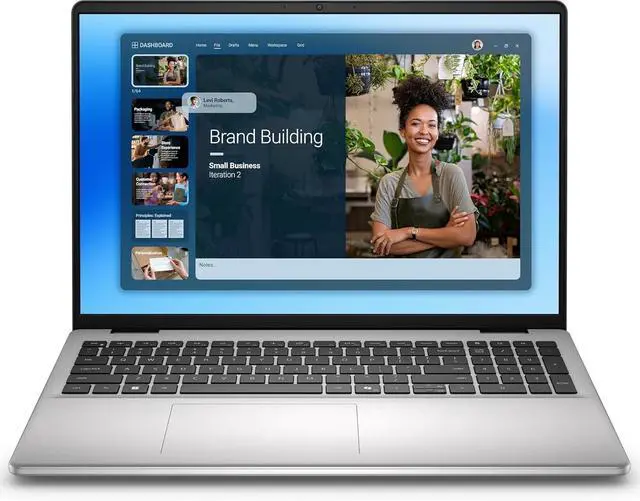 Dell 16 inch FHD (1920x1080) Touchscreen Laptop, Intel Core 5-120U