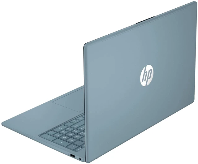 Alt view image 4 of 7 - HP 15.6 Inch HD (1366x768) Laptop, Intel Processor N200, 4GB RAM - 128GB UFS, Windows 11 Home, Moonlight Blue