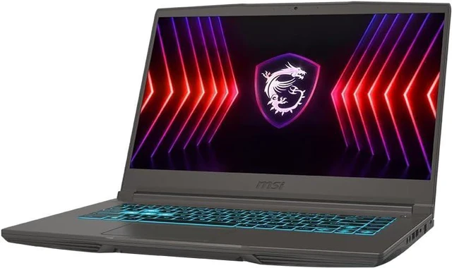 Alt view image 4 of 6 - MSI Thin Gaming Laptop, 15.6 inch 144Hz (1920x1080) FHD Display, Intel Core i5-13420H Upto 4.6GHz, 16GB DDR4 RAM, 512GB SSD, NVIDIA GeForce RTX 3050 4GB , Backlit keys, Windows 11 Home - Grey (2024)