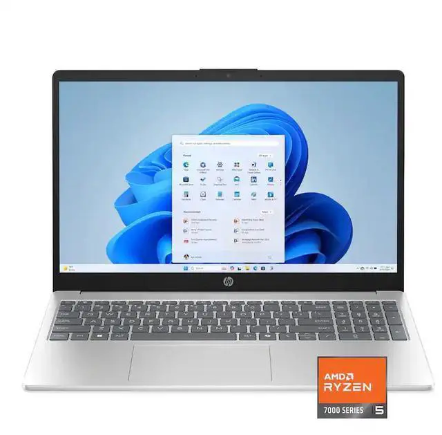 HP 15.6 Inch FHD (1920x1080) Touch-Screen Laptop, AMD Ryzen 5