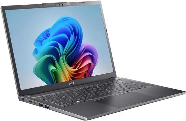 Alt view image 3 of 7 - Acer Aspire - (Copilot+ PC) 14 Inch WUXGA (1920x1200) Touchscreen Laptop, Intel Core Ultra 5 226V, 16GB RAM - 1TB SSD, Windows 11 Home - Steel Gray (A14-52MT-59DP)