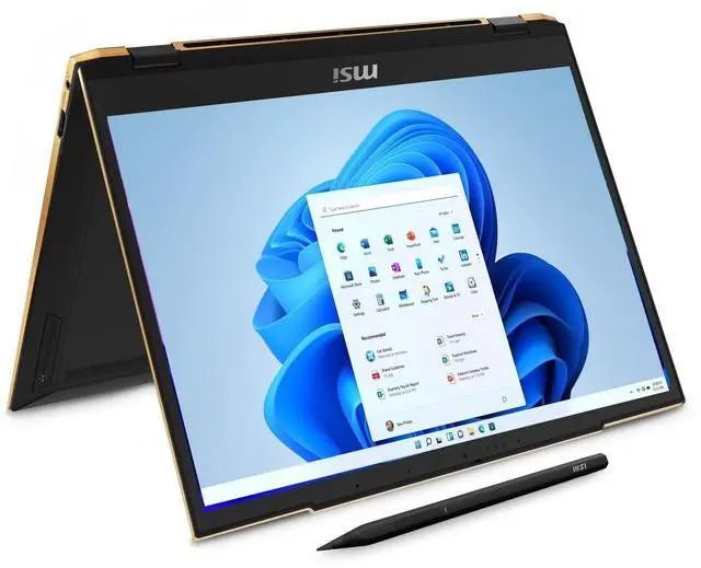 Main image of MSI Summit - 13.3 inch FHD+ (1920x1200) Touchscreen (2-in-1) Laptop, Intel Core Ultra 7-155H, Intel Evo Edition AI PC, 16GB RAM - 1TB SSD, Stylus Included, Windows 11 Home - Black (A1MTG-001US)