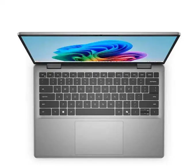 Alt view image 3 of 7 - Dell Inspiron 14 Inch - 2K FHD+ (1920x1200) Display | Copilot+ PC | Snapdragon X Plus (X1-26) AI Laptop | 16GB RAM - 512GB SSD, Qualcomm Adreno GPU, WIndows 11 Home - Titan Gray