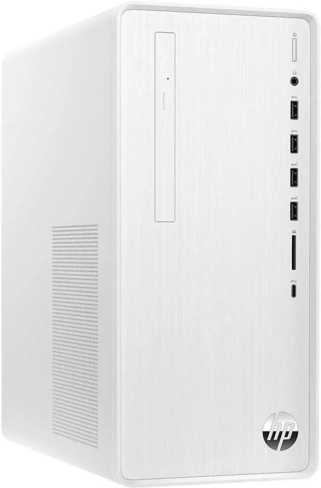 Alt view image 4 of 4 - HP Pavilion Desktop PC, Intel Core i5-12400 Processor, 12GB SDRAM - 512GB SSD, Windows 11 Home - Snow White, (TP01-3003w) (Keyboard & Mouse Combo)