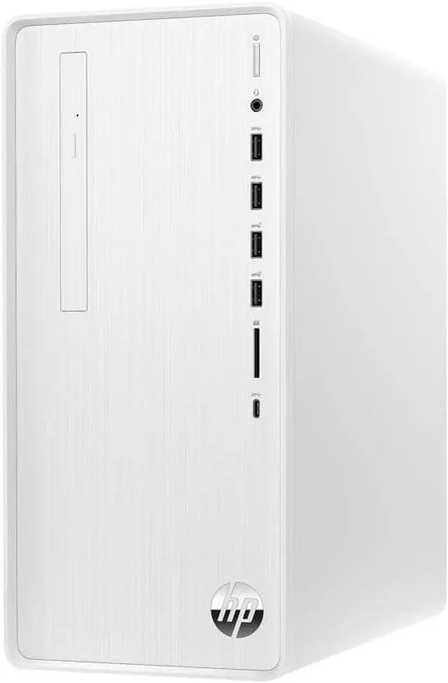 Alt view image 3 of 4 - HP Pavilion Desktop PC, Intel Core i5-12400 Processor, 12GB SDRAM - 512GB SSD, Windows 11 Home - Snow White, (TP01-3003w) (Keyboard & Mouse Combo)
