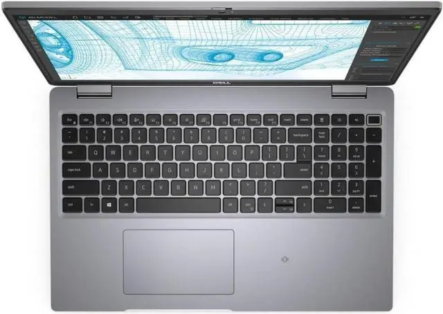 Alt view image 2 of 6 - Dell Precision 3561 - 15.6 inch FHD (1920x1080) Non-Touchscreen Laptop, Intel Core i7-11800H, 32 GB RAM - 512 GB SSD, Nvidia Quadro T1200 (4 GB), Backlit Keyboard, Windows 10 Pro - Gray