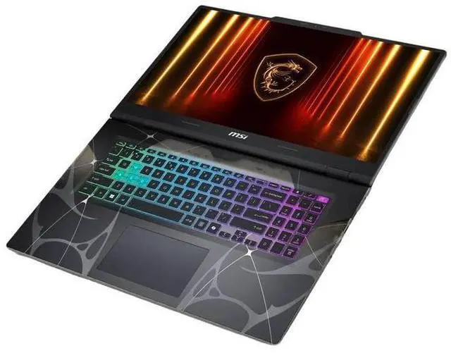 Alt view image 5 of 6 - MSI Cyborg Gaming Laptop - 15.6 inch FHD (1920x1080) 144Hz IPS Display, Intel Core 7 240H Processor, 16GB DDR5 RAM - 512GB SSD, NVIDIA GeForce RTX 5060 8GB GDDR7, Windows 11 Home - Black (2025)
