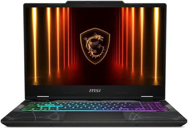 Main image of MSI Cyborg Gaming Laptop - 15.6 inch FHD (1920x1080) 144Hz IPS Display, Intel Core 7 240H Processor, 16GB DDR5 RAM - 512GB SSD, NVIDIA GeForce RTX 5060 8GB GDDR7, Windows 11 Home - Black (2025)