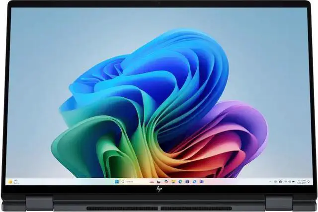 Alt view image 6 of 7 - HP OmniBook X Flip Copilot+ PC (2-in-1) Laptop, 16 Inch FHD+ (1920x1200) Touchscreen Display, Intel Core Ultra 7 256V, 16GB RAM - 1TB SSD, Backlit Keyboard, Windows 11 Home - Eclipse Gray