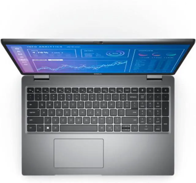 Alt view image 2 of 7 - Dell Precision 3571 - 15 Inch FHD (1920x1080) Non Touchscreen Laptop, Intel Core i5-12600H Processor, 32 GB RAM - 512 GB SSD, NVIDIA RTX T600 (4 GB), Backlit Keyboard, Windows 11 Pro