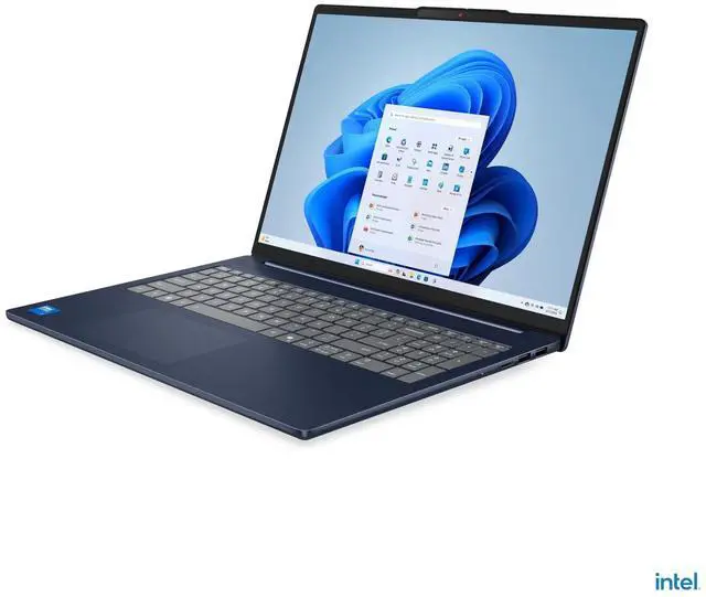 Alt view image 4 of 7 - Lenovo IdeaPad Slim 5i - 16 Inch WUXGA (1920x1200) Touchscreen Laptop, Intel Core 7 240H, 16GB RAM - 1TB SSD, Backlit Keyboard, Windows 11 Home - Aluminum Chassis Blue (83J1002KUS)