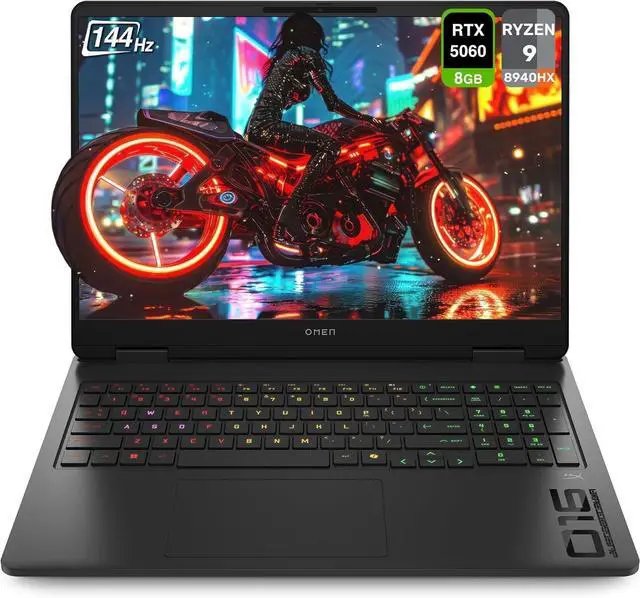 HP OMEN Gaming Laptop - 16 Inch 2K (1920x1200) 144Hz IPS Display