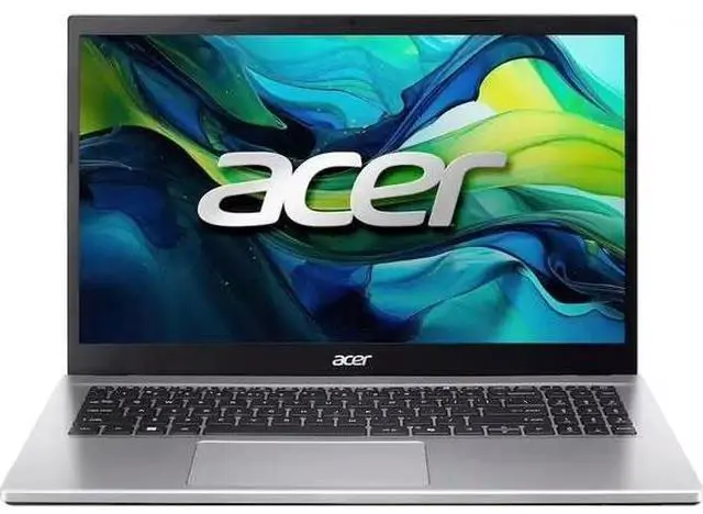 Main image of Acer Aspire Go 15 - 15.6 Inch FHD (1920x1080) Non-Touchscreen Laptop, AMD Ryzen 7 7730U, 16GB DDR4 RAM - 512GB PCIe SSD, AMD Radeon Graphics, Windows 11 Home - Pure Silver (AG15-42P-R917)