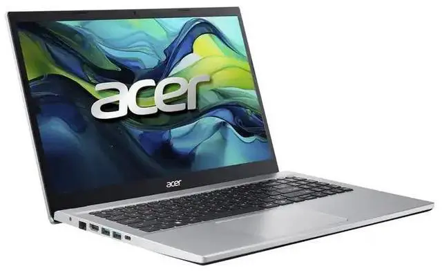 Alt view image 3 of 7 - Acer Aspire Go 15 - 15.6 Inch FHD (1920x1080) Non-Touchscreen Laptop, AMD Ryzen 7 7730U, 16GB DDR4 RAM - 512GB PCIe SSD, AMD Radeon Graphics, Windows 11 Home - Pure Silver (AG15-42P-R917)