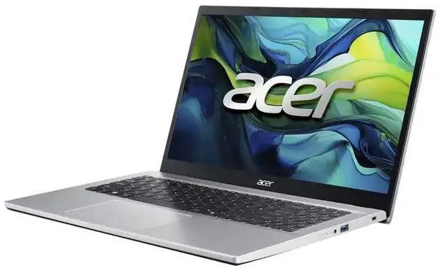 Alt view image 4 of 7 - Acer Aspire Go 15 - 15.6 Inch FHD (1920x1080) Non-Touchscreen Laptop, AMD Ryzen 7 7730U, 16GB DDR4 RAM - 512GB PCIe SSD, AMD Radeon Graphics, Windows 11 Home - Pure Silver (AG15-42P-R917)