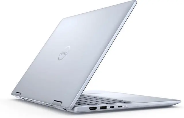 Alt view image 5 of 7 - Dell Inspiron - 14 Inch FHD+ (1920x1200) IPS Touchscreen (2-In-1) Laptop, Intel Core 7 150U (> I7-1355U) Processor, 16GB DDR5 RAM - 1TB SSD, Backlit Keyboard, Fingerprint Reader, Windows 11 Home -Blue