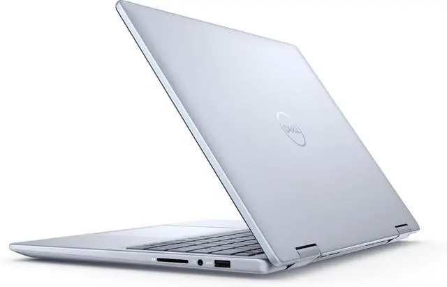 Alt view image 6 of 7 - Dell Inspiron - 14 Inch FHD+ (1920x1200) IPS Touchscreen (2-In-1) Laptop, Intel Core 7 150U (> I7-1355U) Processor, 16GB DDR5 RAM - 1TB SSD, Backlit Keyboard, Fingerprint Reader, Windows 11 Home -Blue