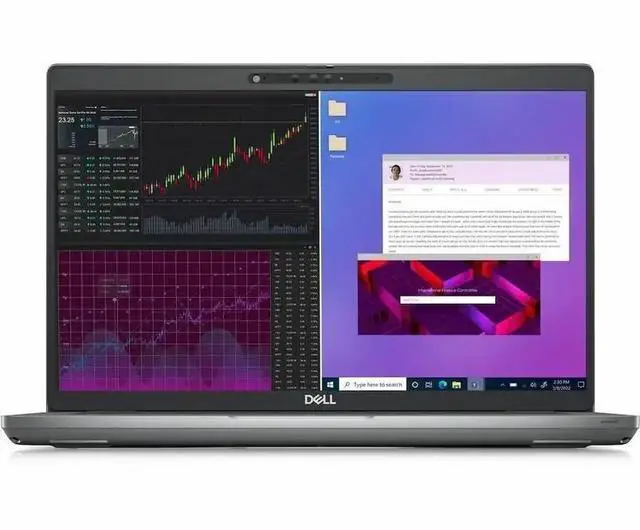 Main image of Dell Precision 3470 - 14 Inch FHD (1920x1080) Non-Touchscreen Laptop, Intel Core i5-1250P Processor, 16GB RAM - 512GB SSD, Intel Integrated Graphics, Backlit Keyboard, Windows 11 Pro