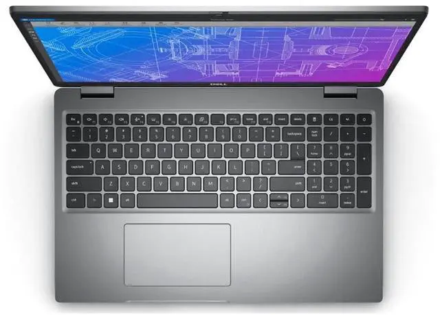 Alt view image 2 of 7 - Dell Precision 3570 - 15.6 inch HD (1366x768) Non-Touchscreen Laptop, Intel Core i7-1255U, 16GB RAM - 256GB SSD, Nvidia Quadro T550 (4 GB), Backlit Keyboard, Windows 11 Pro