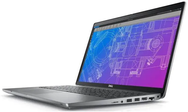 Alt view image 4 of 7 - Dell Precision 3570 - 15.6 inch HD (1366x768) Non-Touchscreen Laptop, Intel Core i7-1255U, 16GB RAM - 256GB SSD, Nvidia Quadro T550 (4 GB), Backlit Keyboard, Windows 11 Pro