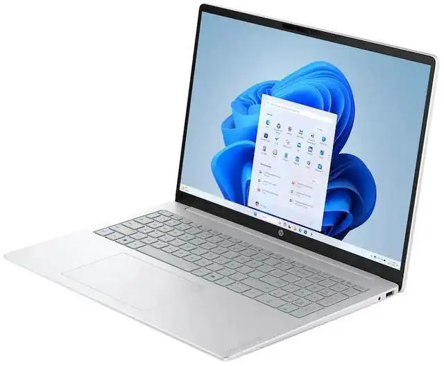 Alt view image 3 of 7 - HP OmniBook 3 Laptop - 16 Inch 2K (1920x1200) Touchscreen IPS Display, AMD Ryzen 5 40 Processor, 16GB RAM - 256GB SSD, AMD Radeon 610M, Windows 11 Home - Glacier Silver (16-BY0205DX/D10E8UA#ABA)