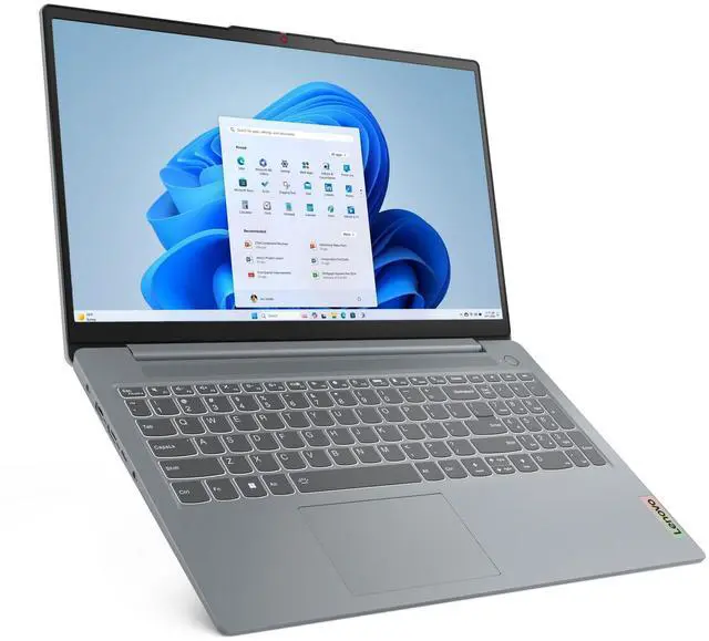 Alt view image 5 of 7 - Lenovo IdeaPad Slim 3i - 15.6 Inch FHD (1920x1080) Non-Touchscreen Laptop, Intel Core i5-1334U Processor, 8GB RAM - 512GB SSD, Intel Iris Xe Graphics,Backlit Keyboard, Windows 11 Home - Grey