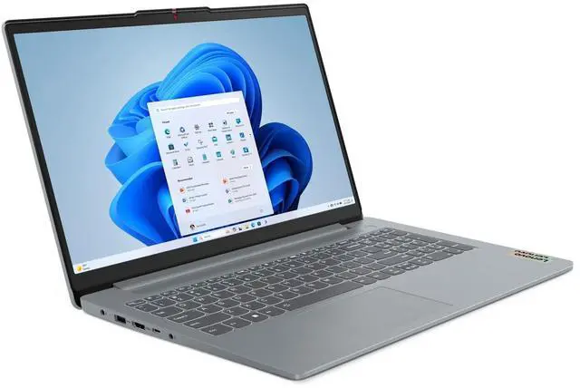 Alt view image 3 of 7 - Lenovo IdeaPad Slim 3i - 15.6 Inch FHD (1920x1080) Non-Touchscreen Laptop, Intel Core i5-1334U Processor, 8GB RAM - 512GB SSD, Intel Iris Xe Graphics,Backlit Keyboard, Windows 11 Home - Grey