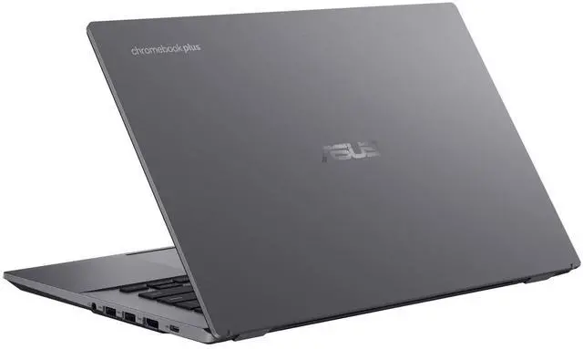Alt view image 6 of 7 - ASUS Chromebook Plus CX34 Laptop (Google AI) - 14 inch FHD (1920x1080) Touchscreen Display, Intel Core i3-1315U, 8GB RAM - 128GB UFS, Intel UHD Graphics, Backlit Keyboard, Chrome OS - Gray
