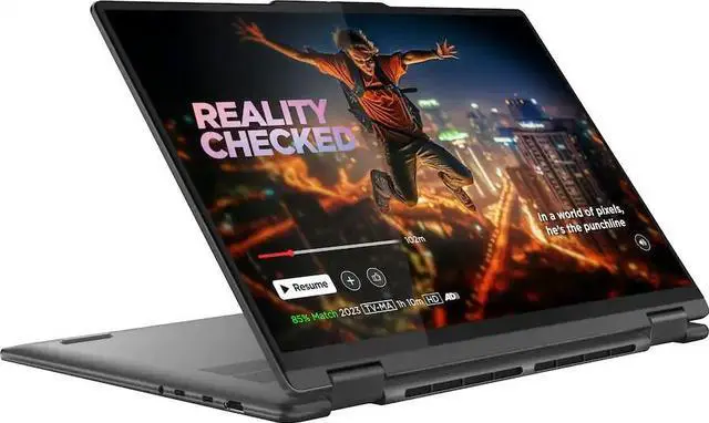 Main image of Lenovo Yoga 7 - 16 inch FHD+ (1920x1200) IPS Touchscreen (2-in-1) Laptop, Intel Ultra 7 155U Processor, 16GB RAM - 1TB SSD, Backlit Keyboard FP Reader, Windows 11 Home - Storm Grey (83DL0002US)