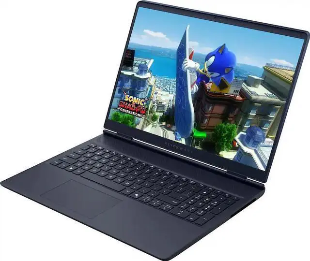 Alt view image 3 of 7 - Dell Alienware 16 Aurora Gaming Laptop, 16-inch WQXGA (2560x1600) 120Hz IPS Display, Intel Core 7-240H, 16GB RAM, 512GB SSD, NVIDIA GeForce RTX 5050 8GB GDDR7, Backlit Keyboard, Windows 11 Home - Blue