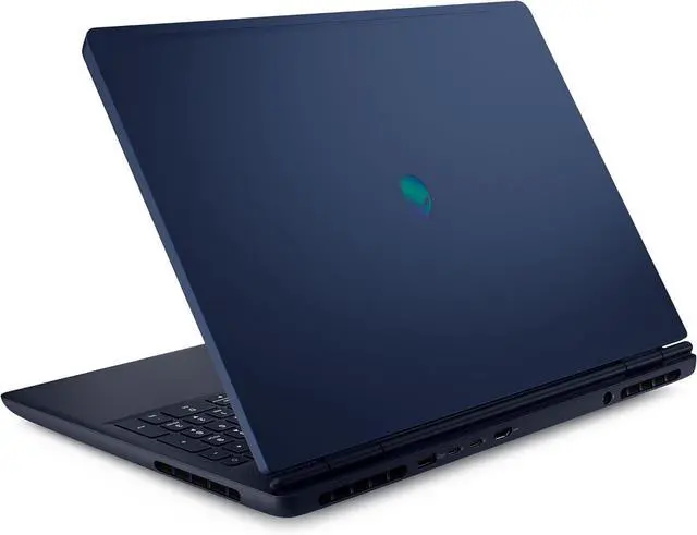 Alt view image 7 of 7 - Dell Alienware 16 Aurora Gaming Laptop, 16-inch WQXGA (2560x1600) 120Hz IPS Display, Intel Core 7-240H, 16GB RAM, 512GB SSD, NVIDIA GeForce RTX 5050 8GB GDDR7, Backlit Keyboard, Windows 11 Home - Blue
