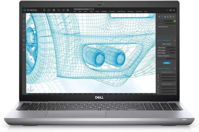 Main image of Dell Precision 3561 - 15.6 Inch FHD (1920x1080) Non-Touch Laptop, Intel Core i5-11500H, 16 GB RAM - 512 GB SSD, NVIDIA RTX T600 (4 GB), Non-Backlit Keyboard, Windows 10 Pro