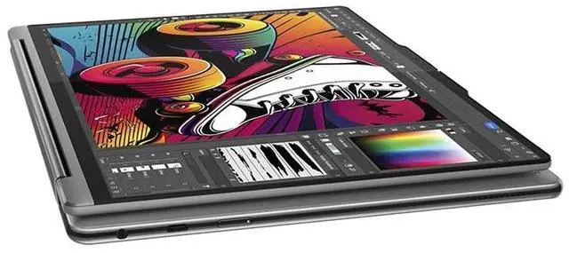 Alt view image 4 of 7 - Lenovo Yoga 9i (2-in-1) Laptop - 14 inch 4K (3840x2160) Touchscreen LED Display, Intel Evo Platform Core i7-1185G7, 16GB RAM - 512GB SSD, Backlit Keyboard, Intel Iris Xe Graphics, Windows 10 Home