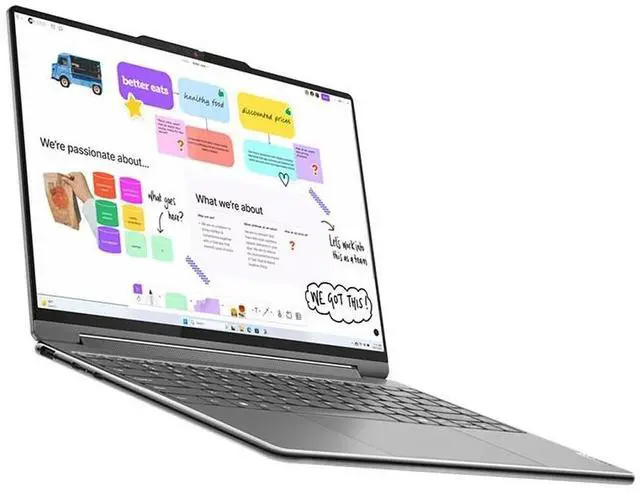 Alt view image 5 of 7 - Lenovo Yoga 9i (2-in-1) Laptop - 14 inch 4K (3840x2160) Touchscreen LED Display, Intel Evo Platform Core i7-1185G7, 16GB RAM - 512GB SSD, Backlit Keyboard, Intel Iris Xe Graphics, Windows 10 Home