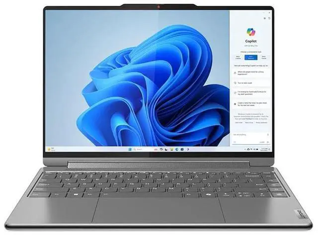 Alt view image 2 of 7 - Lenovo Yoga 9i (2-in-1) Laptop - 14 inch 4K (3840x2160) Touchscreen LED Display, Intel Evo Platform Core i7-1185G7, 16GB RAM - 512GB SSD, Backlit Keyboard, Intel Iris Xe Graphics, Windows 10 Home