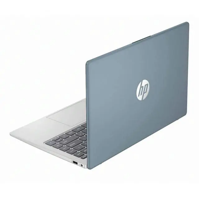 Alt view image 6 of 7 - HP 14 Inch HD (1366x768) Touchscreen Laptop, Intel Celeron N4500, 4GB RAM - 64GB eMMC, Intel UHD Graphics, Windows 11 Home S Mode, Microsoft Office 365 (1 Year) - Moonlight Blue (14-dq3023ds)