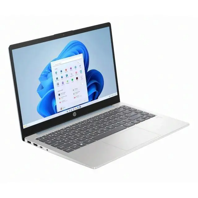 Alt view image 2 of 7 - HP 14 Inch HD (1366x768) Touchscreen Laptop, Intel Celeron N4500, 4GB RAM - 64GB eMMC, Intel UHD Graphics, Windows 11 Home S Mode, Microsoft Office 365 (1 Year) - Moonlight Blue (14-dq3023ds)