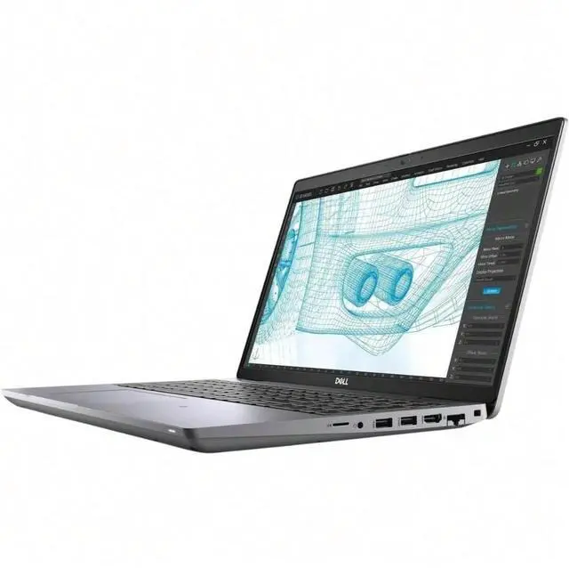 Alt view image 3 of 7 - Dell Precision 3561 - 15.6 Inch FHD (1920x1080) Non-Touch Laptop, Intel Core i7-11850H, 32 GB RAM - 512GB SSD, NVIDIA Quadro T1200 (4 GB), Non-Backlit Keyboard, No Operating System