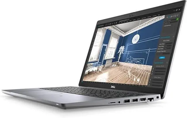 Alt view image 3 of 7 - Dell Precision 3560 - 15.6 Inch FHD (1920x1080) Non-Touchscreen Laptop, Intel Core i5-1145G7 Processor,8GB RAM - 256GB SSD, Intel Iris Integrated Graphics, Backlit Keyboard - Windows 10 Pro
