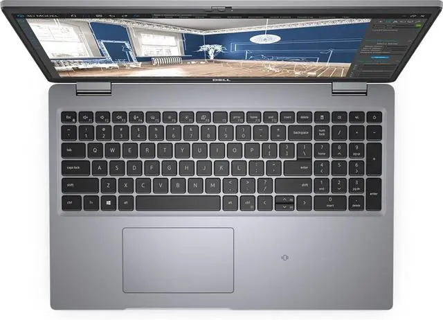 Alt view image 2 of 7 - Dell Precision 3560 - 15.6 Inch FHD (1920x1080) Non-Touchscreen Laptop, Intel Core i5-1145G7 Processor,8GB RAM - 256GB SSD, Intel Iris Integrated Graphics, Backlit Keyboard - Windows 10 Pro