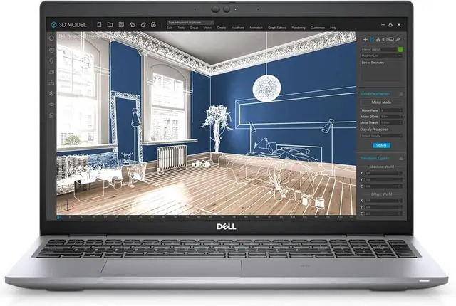 Main image of Dell Precision 3560 - 15.6 Inch FHD (1920x1080) Non-Touchscreen Laptop, Intel Core i5-1145G7 Processor,8GB RAM - 256GB SSD, Intel Iris Integrated Graphics, Backlit Keyboard - Windows 10 Pro