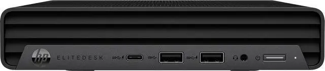 Alt view image 2 of 7 - HP EliteDesk 800 G6 Desktop Mini, Intel Core i5-10500 Processor, 16GB RAM - 512GB SSD, Windows 11 Pro - Black, Keyboard & Mouse Included