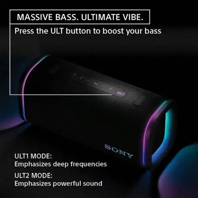 Alt view image 6 of 7 - Sony ULT FIELD 5 - Wireless Portable Bluetooth Speaker - Black