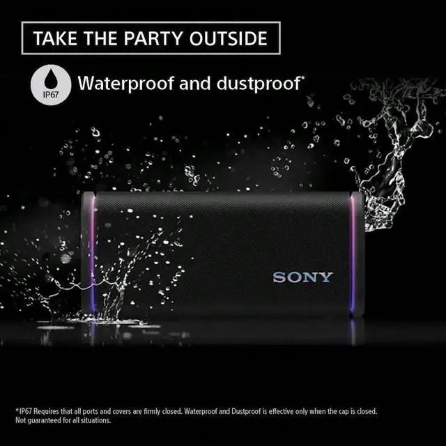 Alt view image 7 of 7 - Sony ULT FIELD 5 - Wireless Portable Bluetooth Speaker - Black